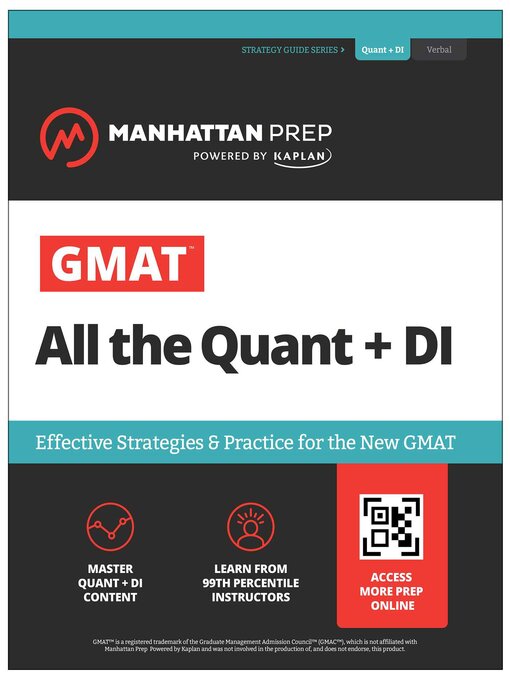 Cover image for GMAT All the Quant + DI